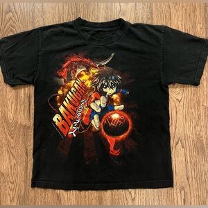 Vintage Bakugan Battle Brawlers T Shirt YOUTH Large Japanese Anime Cartoon Y2K